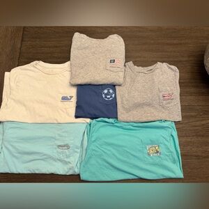 Vineyard Vines Kids Small Graphic T-Shirts - Lot of 6 / Play Condition